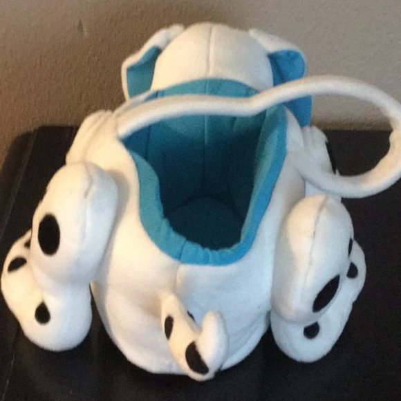 Plush dog Easter basket / Purse - Picture 4 of 6